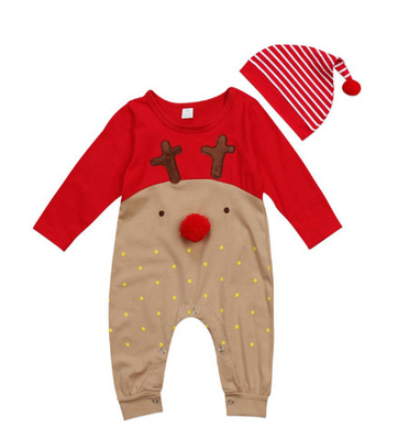 Unisex Organic Cotton Baby Clothes Cute Newborn Infant Onesies Long Sleeve
