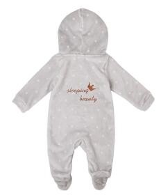 Newborn Baby Girl Winter Clothes Sleep&play 220G Coral Fleece 100% Polyester