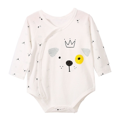 De in te ademen Unisex- Duidelijke Lange Koker Milieuvriendelijke Onesies van de Babyslijtage