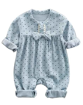 100% van de katoenen Leuke Korte Bodysuit Drukbaby voor Pasgeboren Baby en Zuigeling