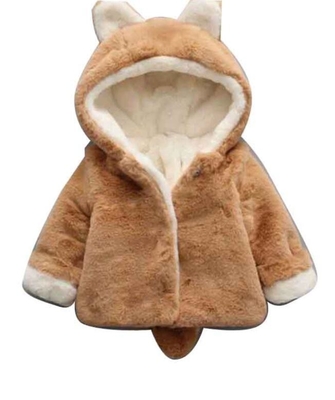 Borduurwerk van de Babykleren van de de wintercardigan het Dierlijke met de Kleding van Ritssluitingskinderen