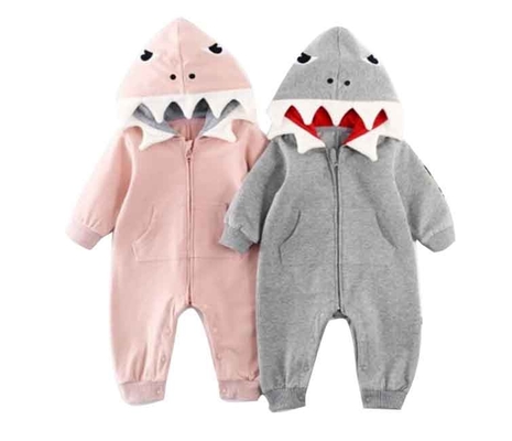 Eco Vriendschappelijke Organische van Katoenen Pasgeboren Bodysuit van de de Peuter Lange Koker Babykleren