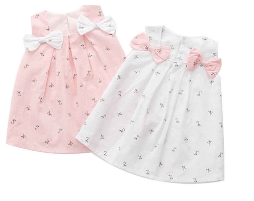 Bloemen de Zomerslijtage Dressessoft van Druk Kleurrijke Jonge geitjes Comfortabel voor Babymeisje