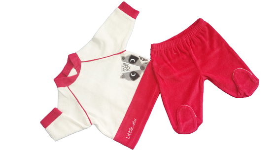 De lange Koker Pasgeboren Baby kweekt Unisex- de Klerendruk of Borduurwerk van de de Winterbaby